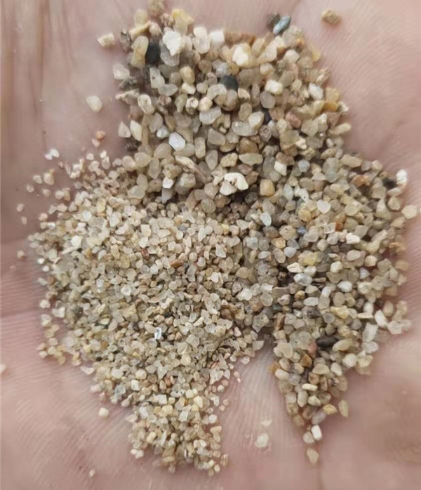 水洗砂，濾料砂