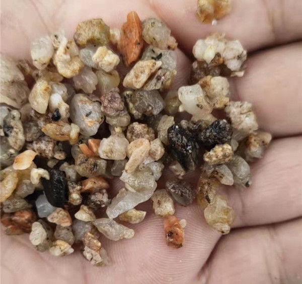 水洗砂，濾料砂